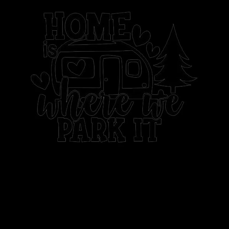 Zuhause ist, wo wir es parken Wandershirt