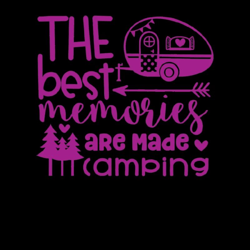 Camping Camper Nature dicton drôle