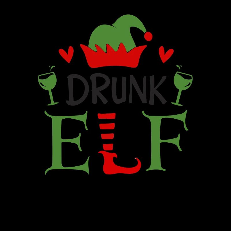 The Drunken Elf Ugly Christmas Sweater