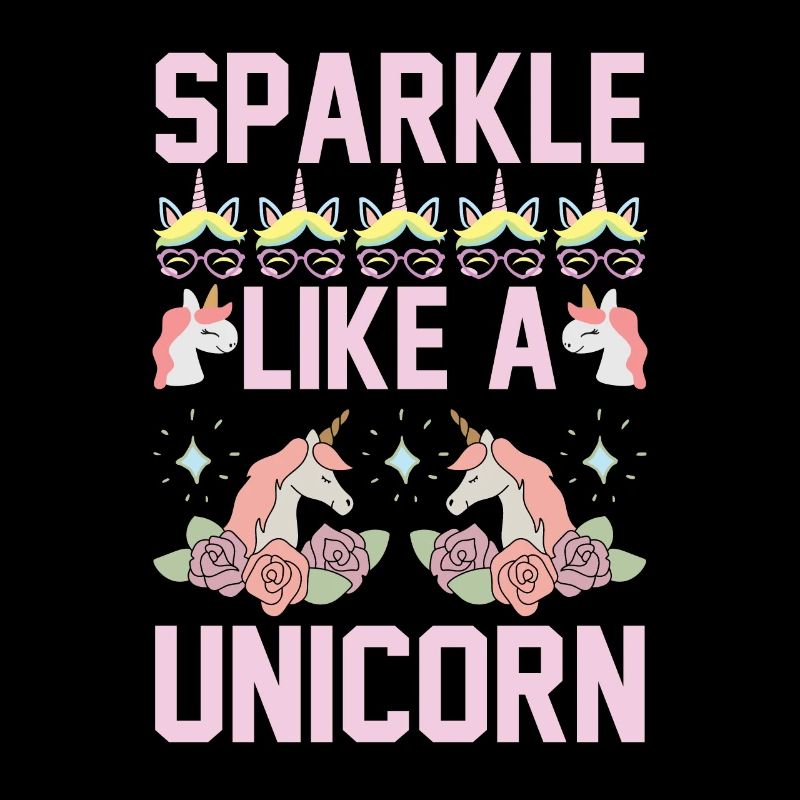 Glitzern wie ein Einhorn Unicorn