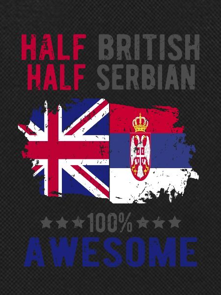 Halb Brite Halb Serbier