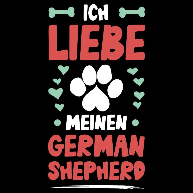 Ich liebe meinen German Shepherd