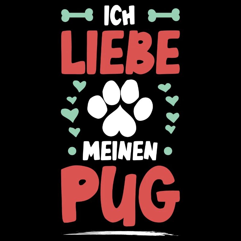 Ich liebe meinen Pug