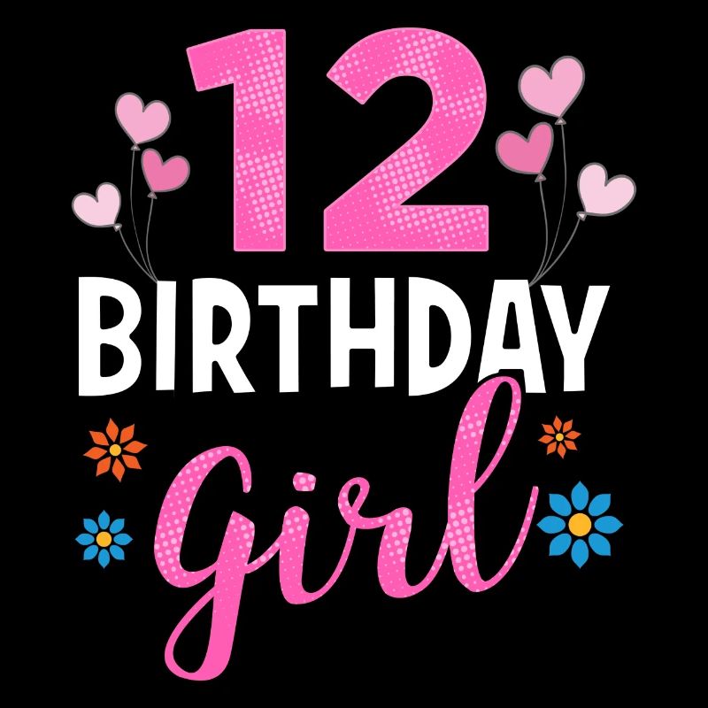 Fille d'anniversaire - 12 ans