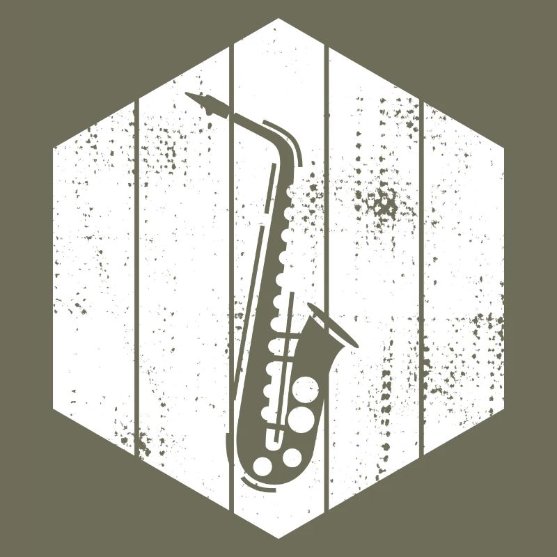 Dessin de saxophone
