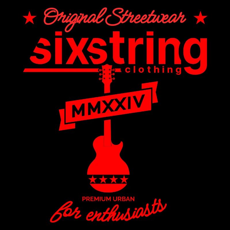 Six-string streetwear