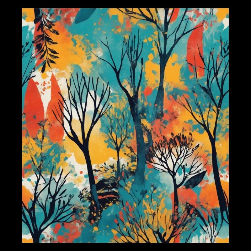 Forêt abstraite