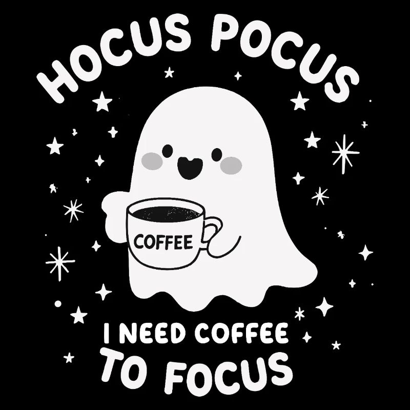 Hocus Pocus J’ai besoin de café pour me concentrer