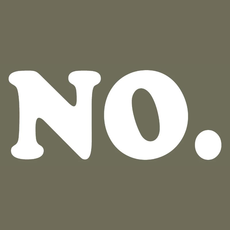 No