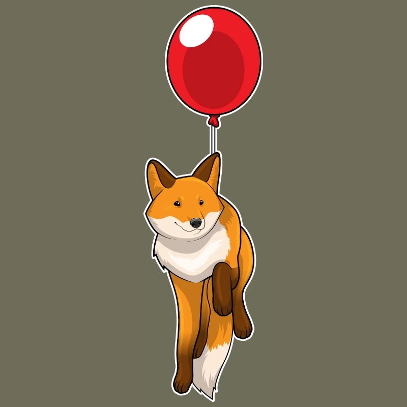 Fuchs Luftballon