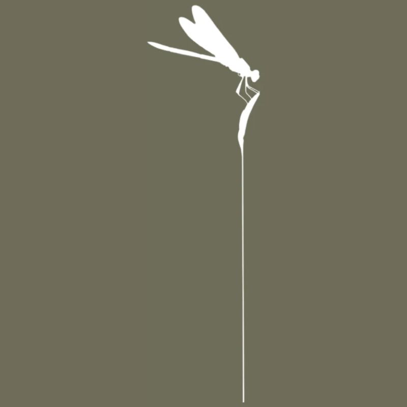 Zen Dragonfly - Minimalist Kachimushi Spirit