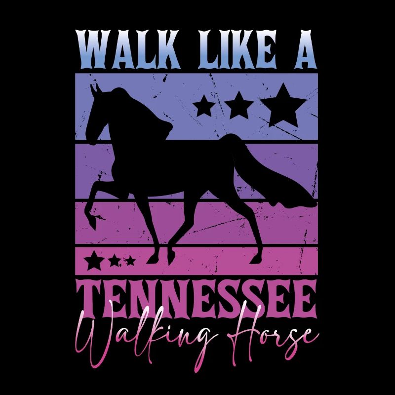 Marchez comme un cheval de marche du Tennessee