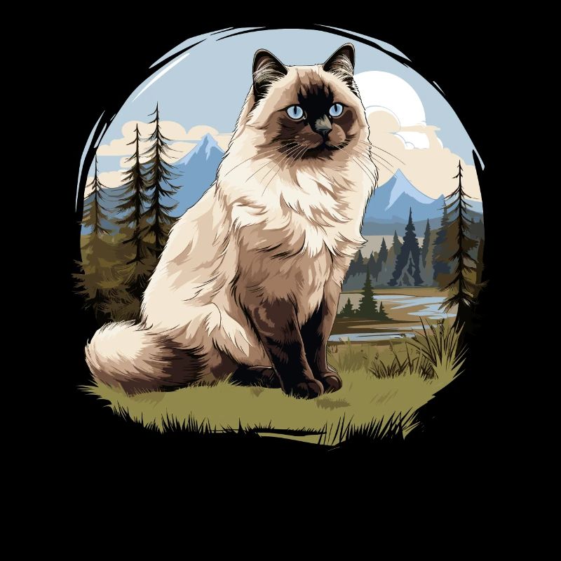 Birman Cat Birma Katze