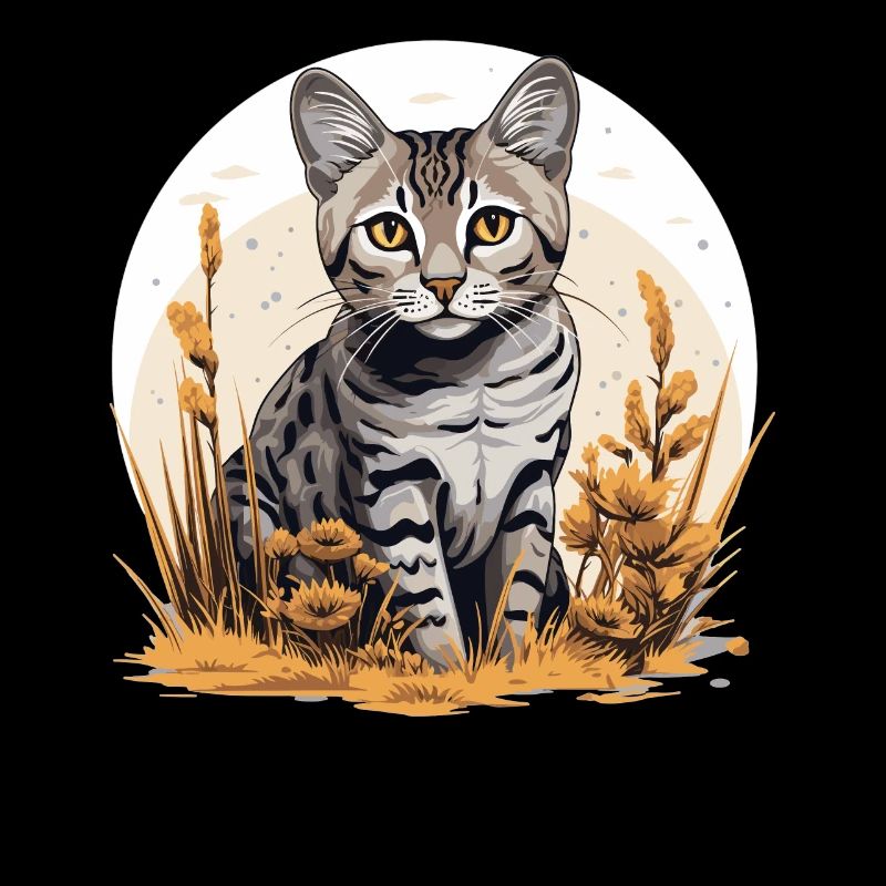 Mau égyptien Chaton Chat égyptien Mau
