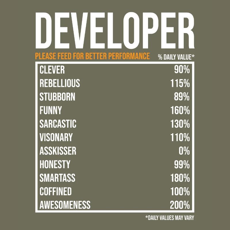 Developer Software Developer Computer Scientist Coder