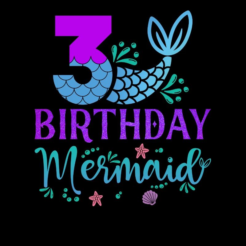 3rd Birthday Mermaid