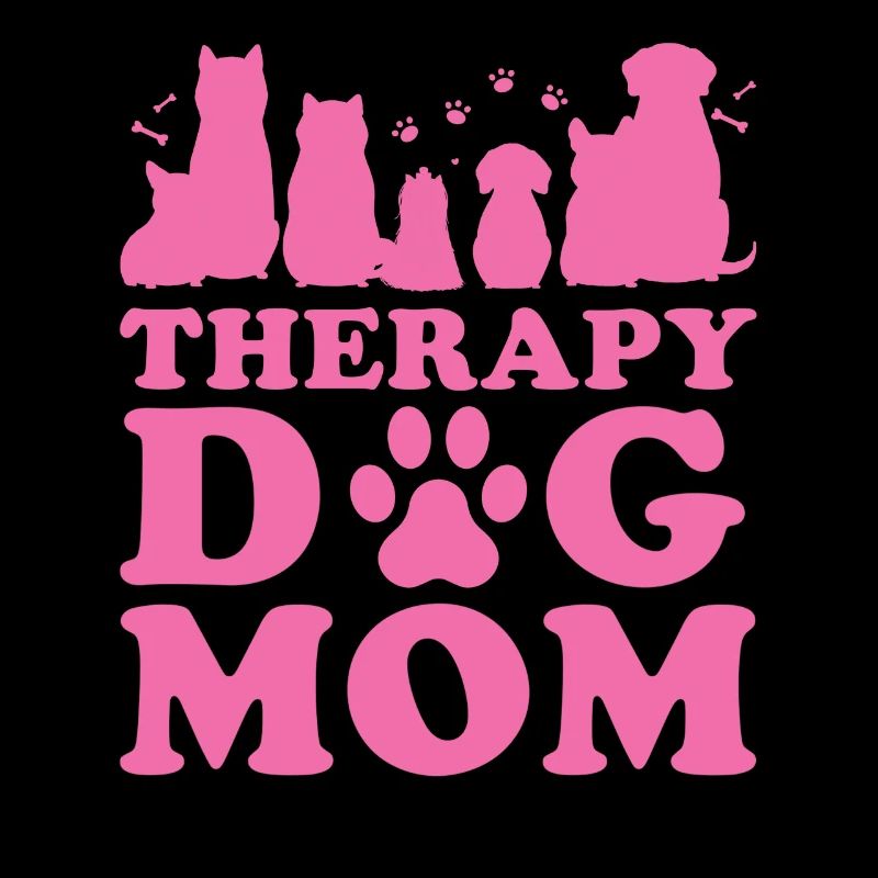 Therapy dog mom