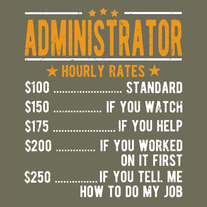 Administrator Hourly Wage
