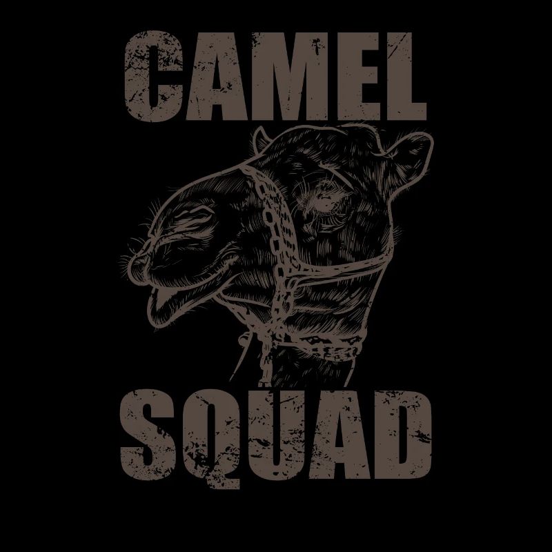 Camel Squad Dromedary Desert Hump