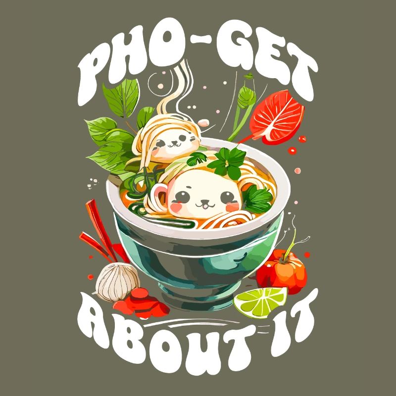 Pho Suppe Vietnamesisches Essen Pho-get Über Kawaii