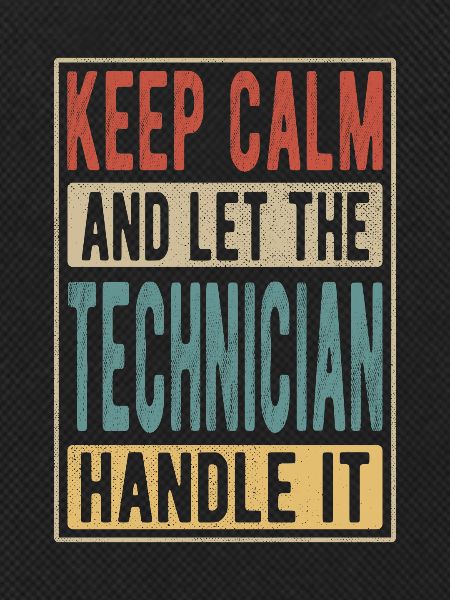Techniker Retro Geschenk