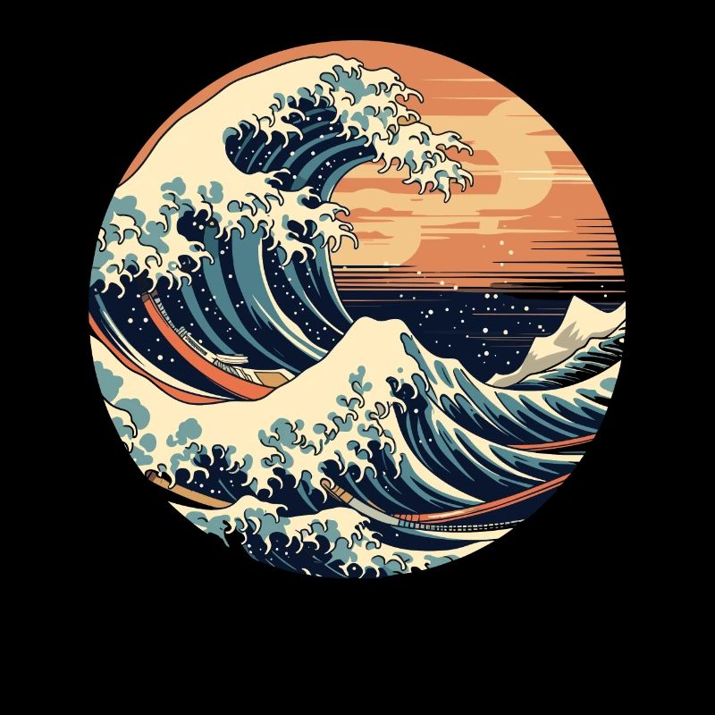 Große Welle The Great Wave Kanagawa
