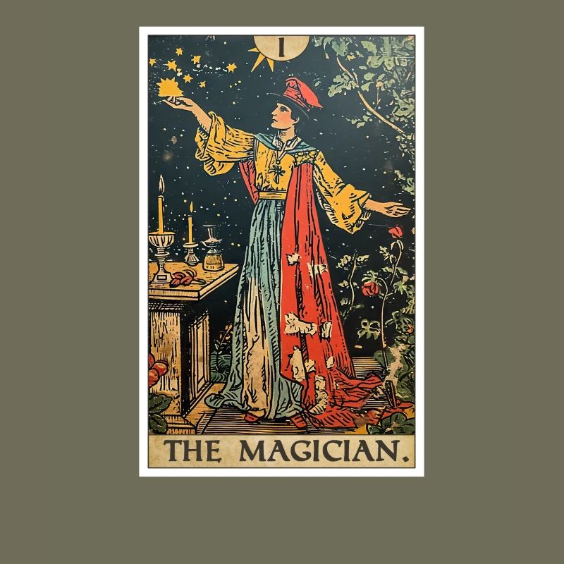 Carte de Tarot Le Magicien Le Magicien