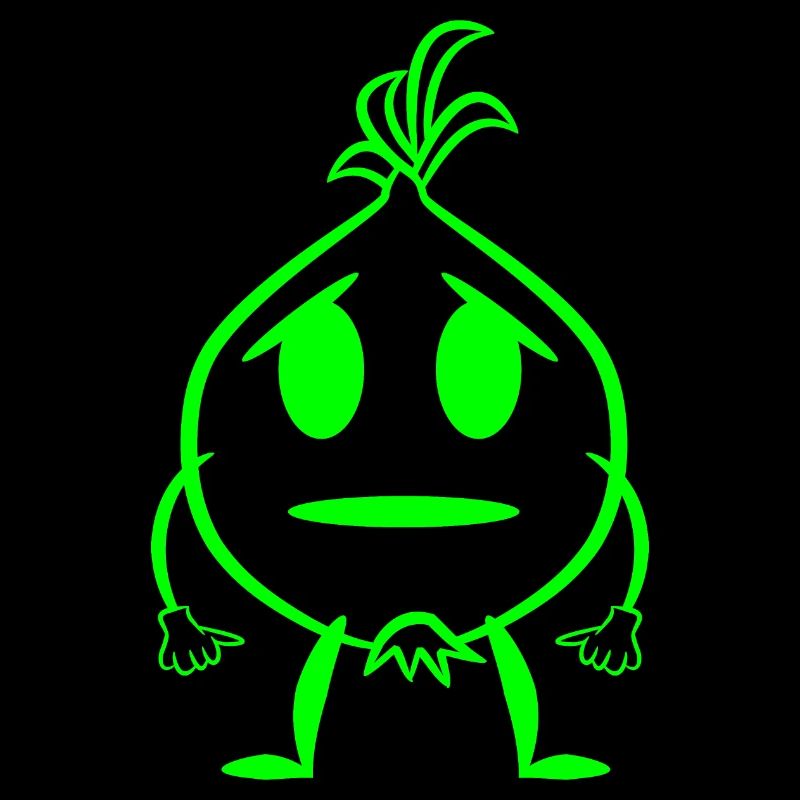 Onion Desperate Despair funny green
