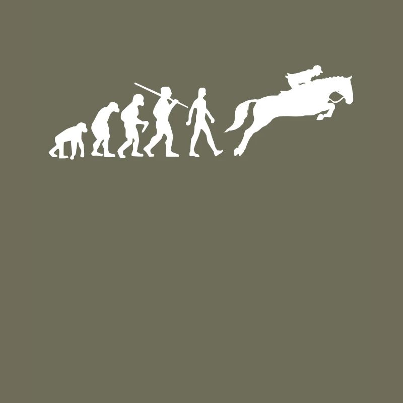 Reiterin Evolution Pferde