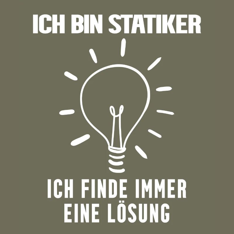 Statiker lustiger Spruch