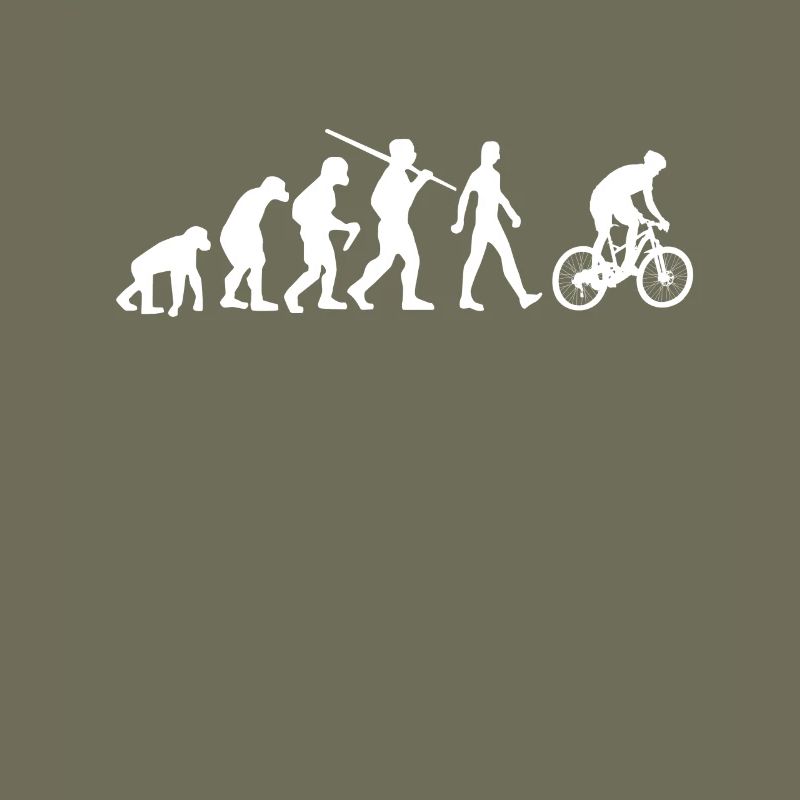 Radfahrer Evolution Biker