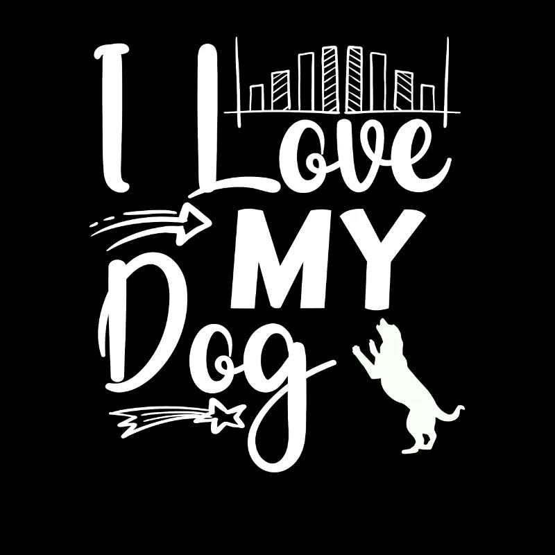 Ich liebe meinen Hund