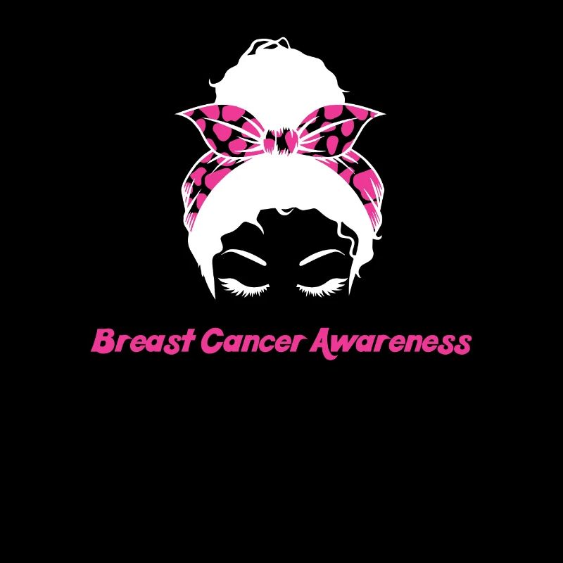 Messy Bun Awareness Cancer du sein
