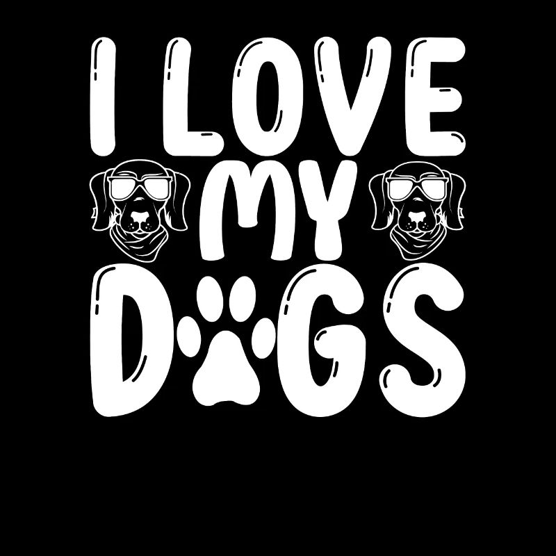 Ich liebe meine Hunde