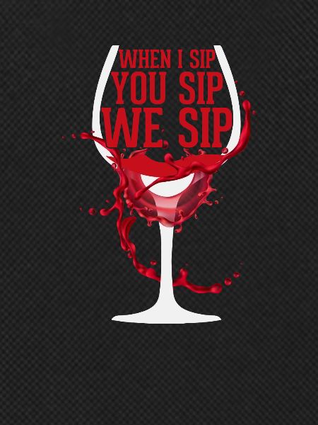 Wein trinken