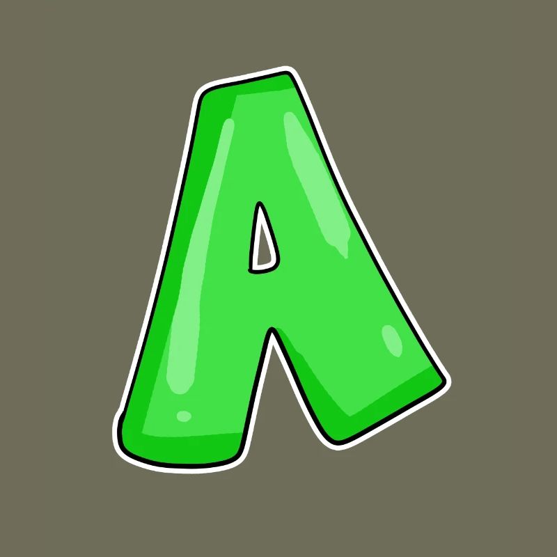 Buchstabe A Anfangsbuchstabe