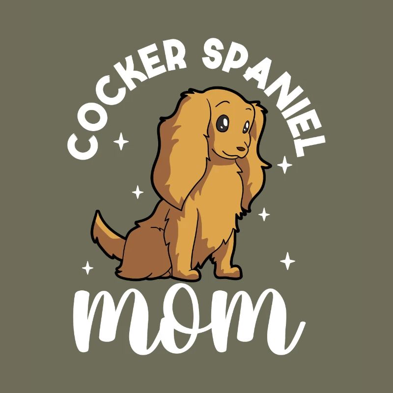 Cocker Spaniel Mom - Cocker Spaniel