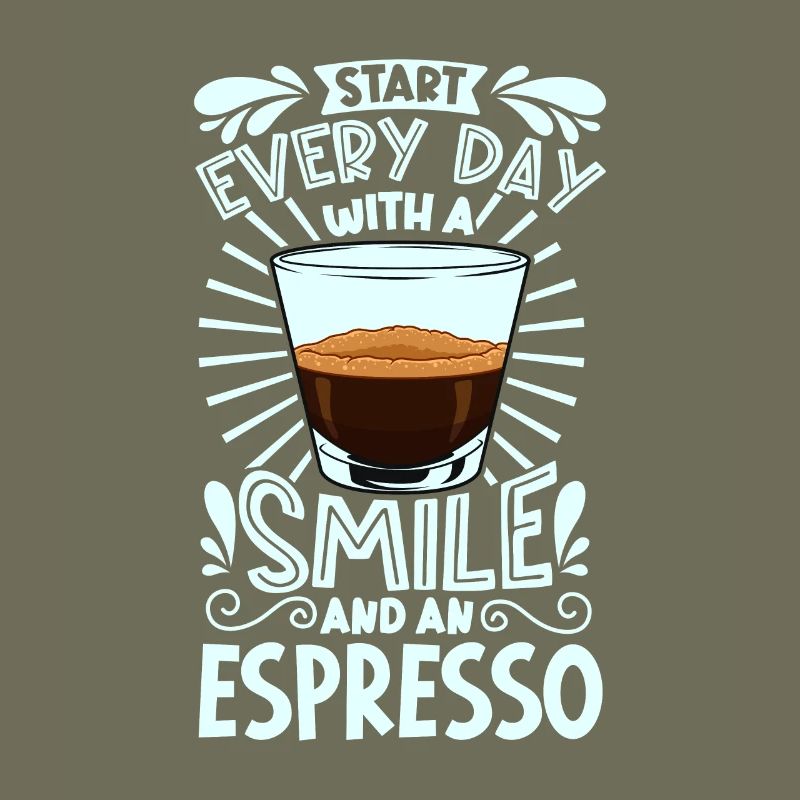 Smile with espresso
