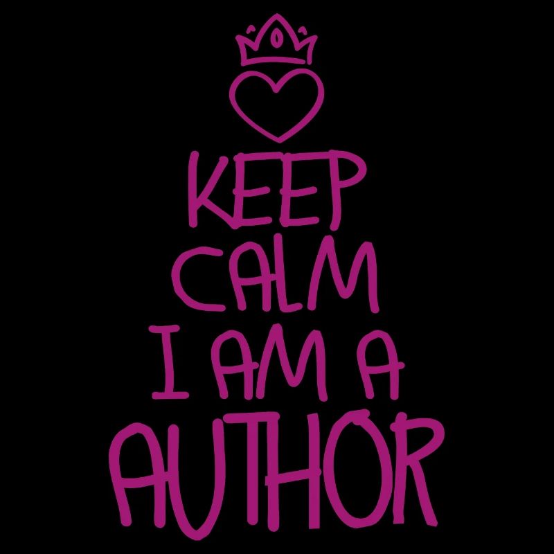 Keep Calm Autor cool Autor Geschenk