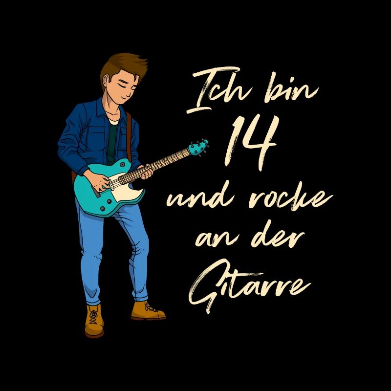 Ich bin 14 - Jungen Gitarrist