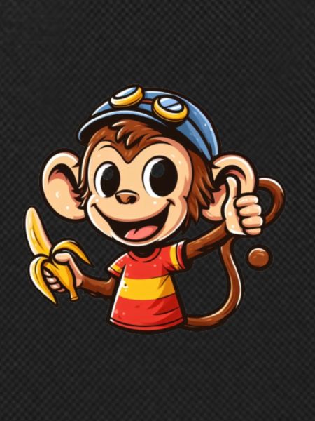 Cartoon Monkey 1