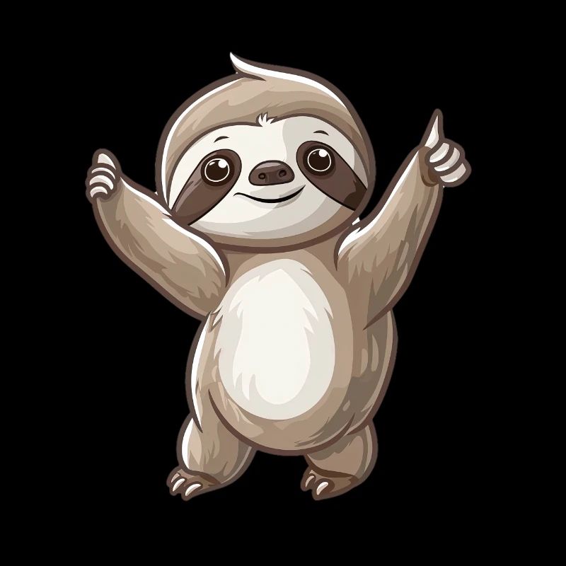 Relaxed Sloth Life Dance