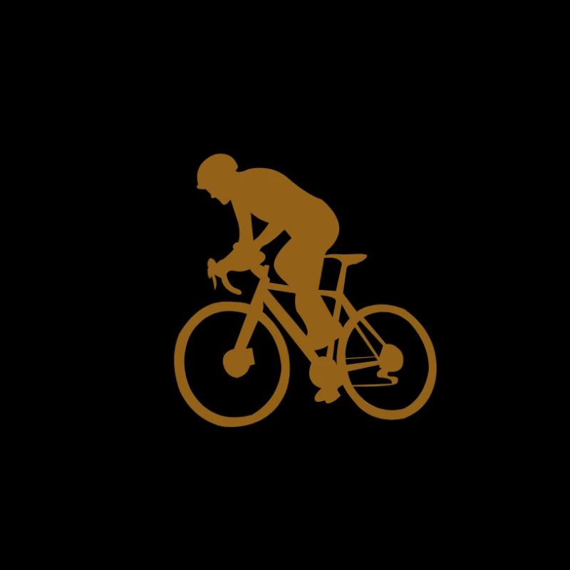 Cycliste Silhouette 