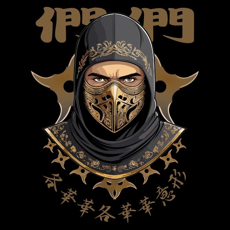 Guerrier samouraï ninja