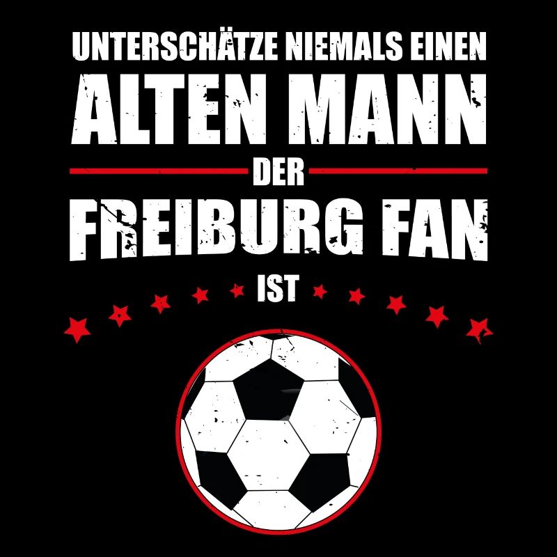 Alter Mann - Freiburg Fan | Retro Vintage Design