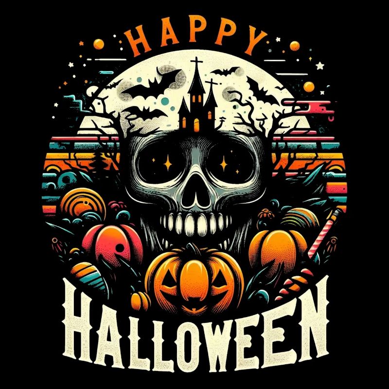 Halloween-Totenkopf