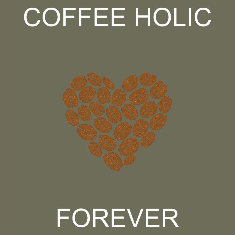 Coffee Holic Forever Dedicated Caffeine Enthusiast