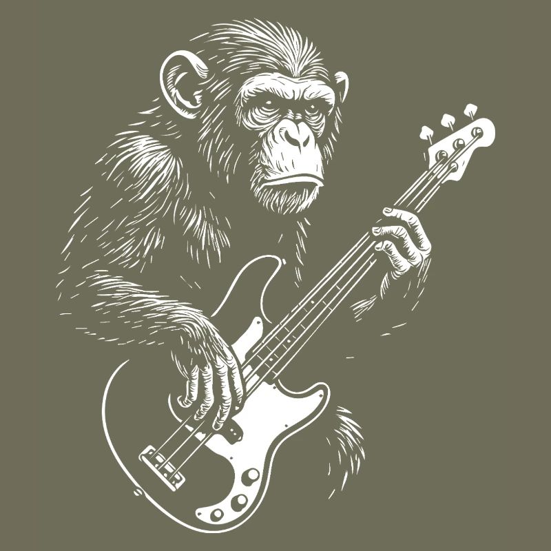 Chimp Bassist 