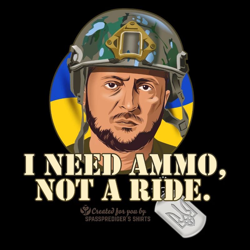 Zelensky quote ammunition carpooling