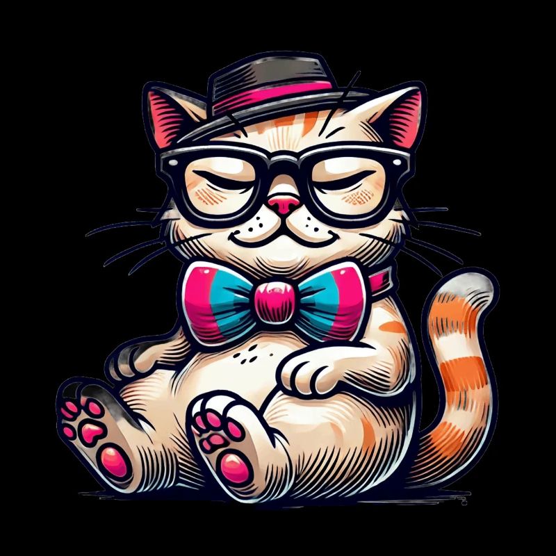 stilvolle Katze
